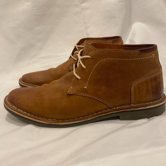 Steve Madden Hestonn Tan Leather Chukka Boots Size 11 main image 4